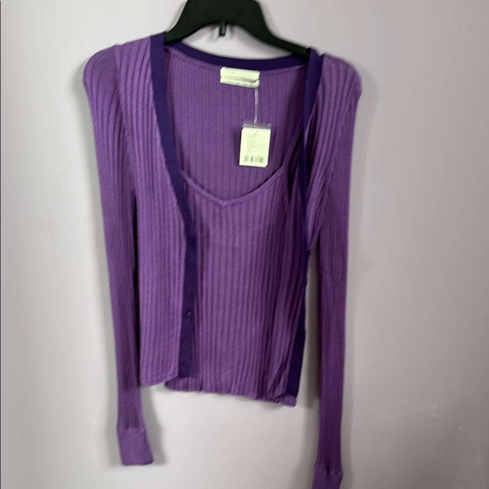 Urban Outfitters Violet Knit Sweater